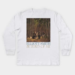 Elliott Smith / 90s Aesthetic Design Kids Long Sleeve T-Shirt